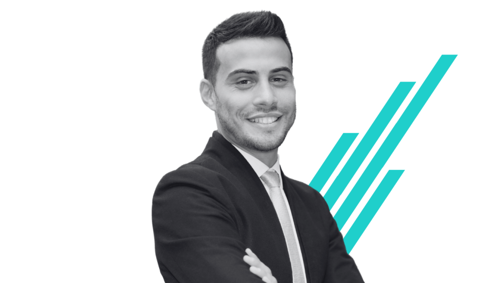 Happy bastian client smiling as he has just signed up to recruitment on demand services. 